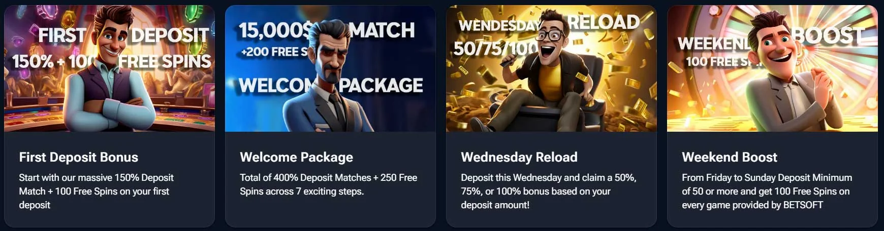 masterplay casino bonuses